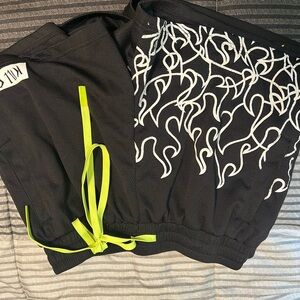 Stylish Black and White Women's Shorts